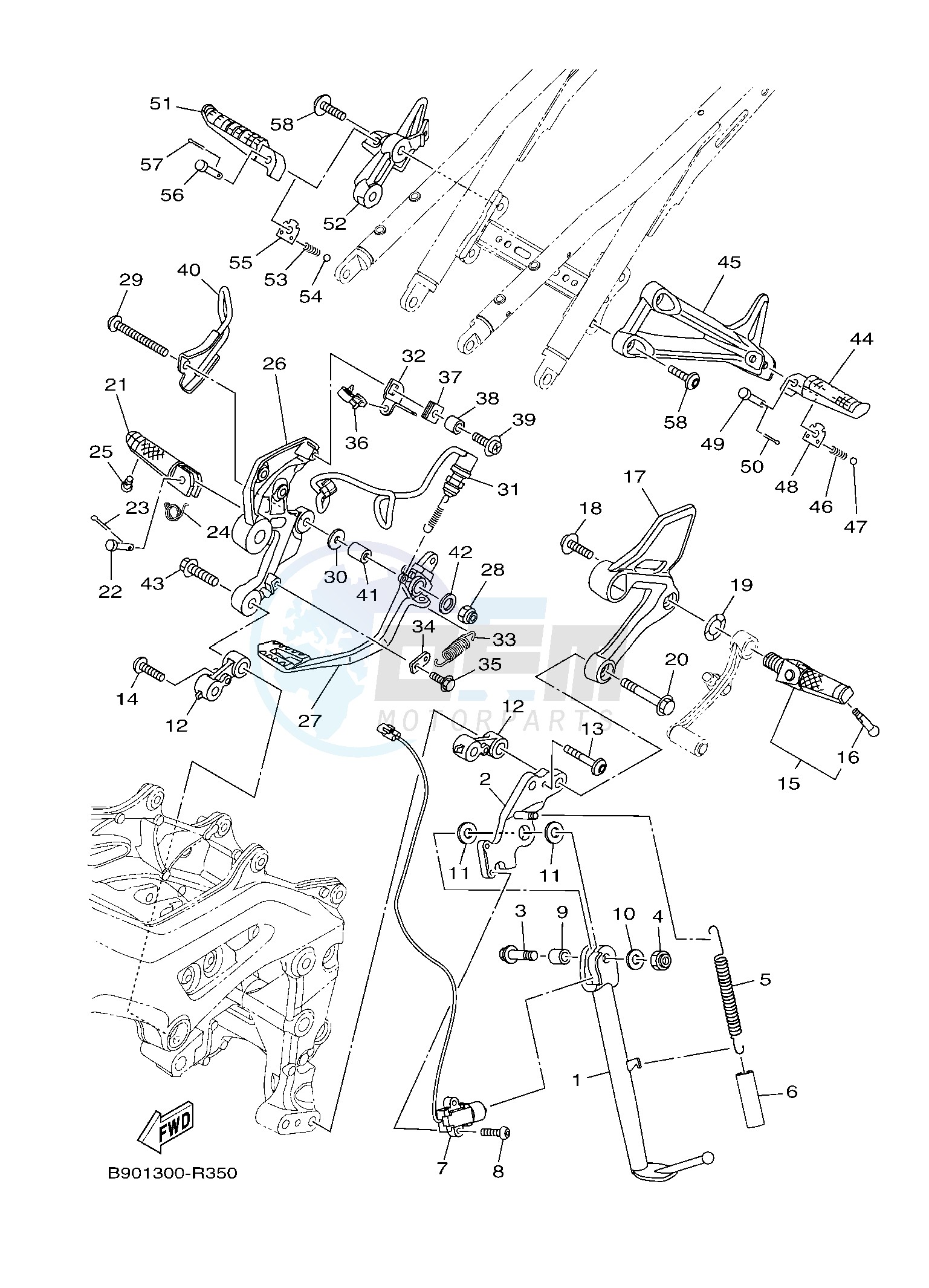 STAND & FOOTREST image