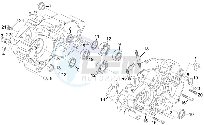 Crankcase blueprint