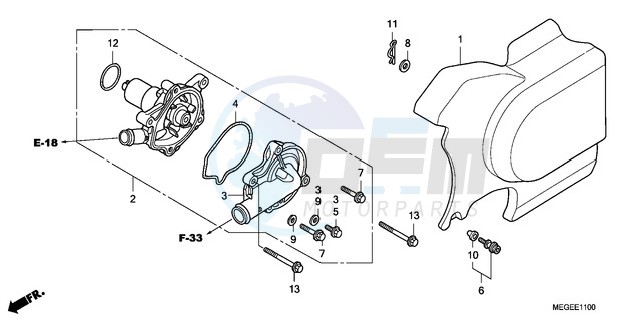 WATER PUMP image