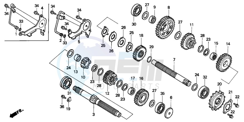 TRANSMISSION blueprint