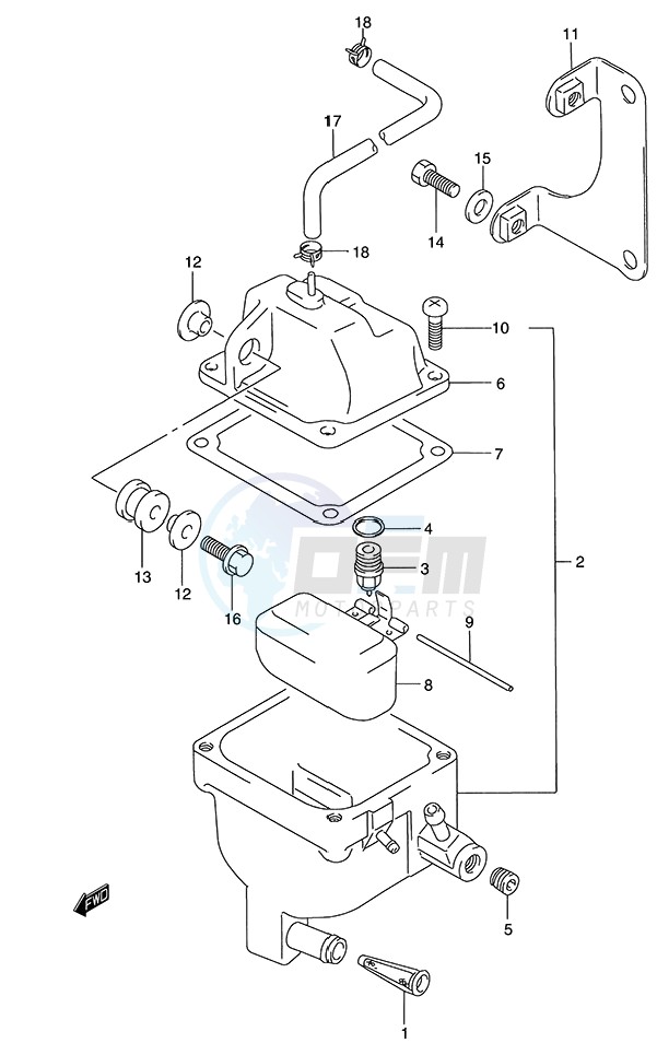Fuel Vapor Separator (DT115S blueprint