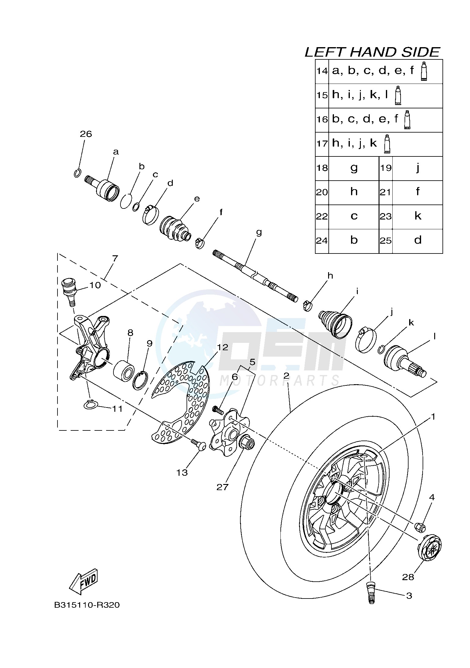 FRONT WHEEL image