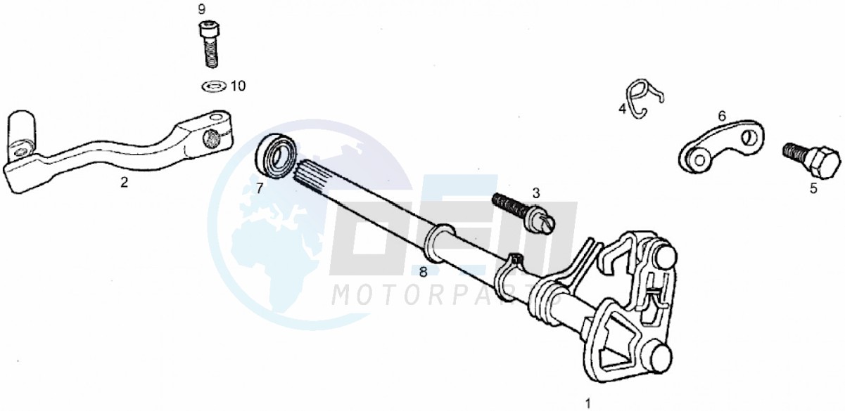 Gear lever (Positions) blueprint