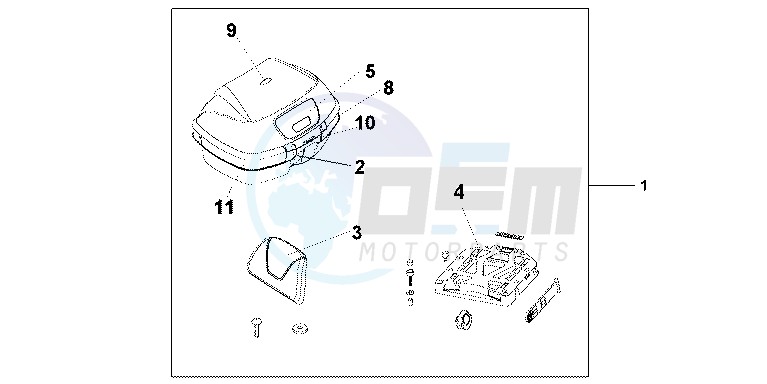 TOP BOX 45L image