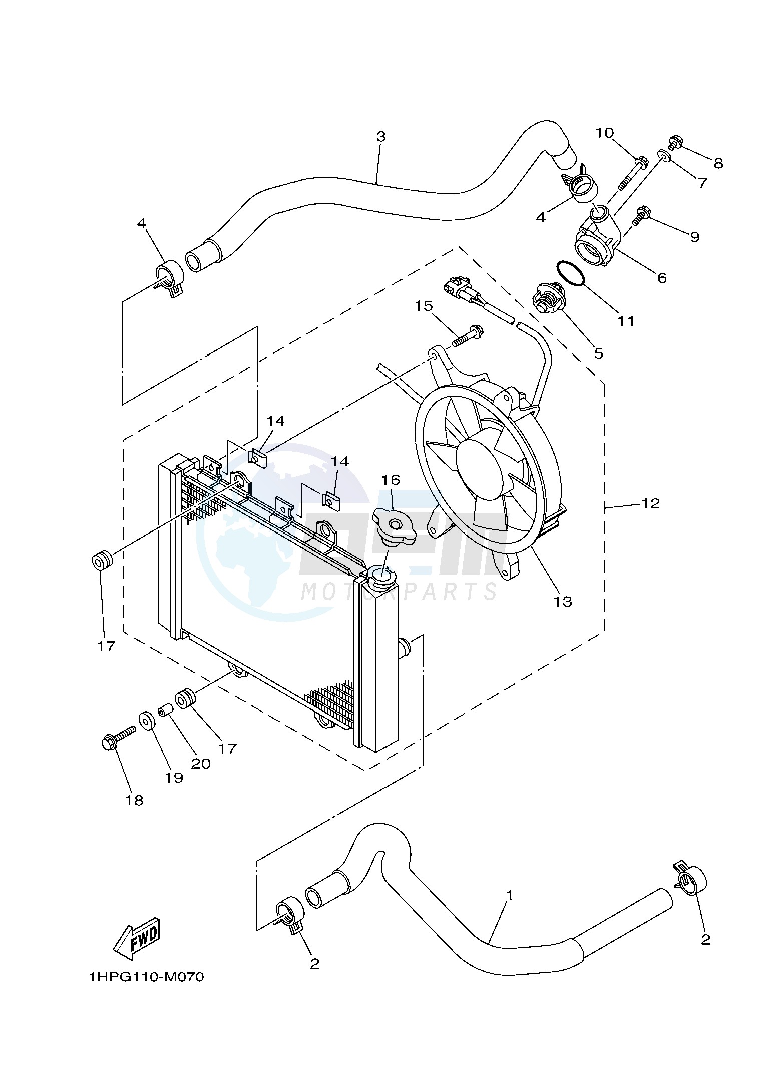 RADIATOR & HOSE image