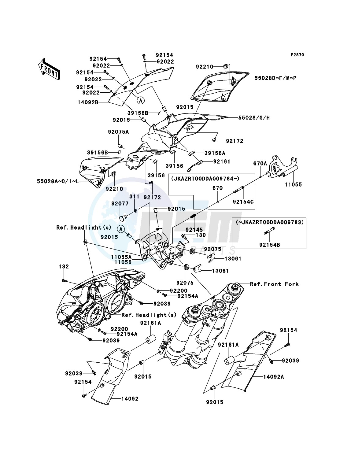 Cowling(Upper) blueprint