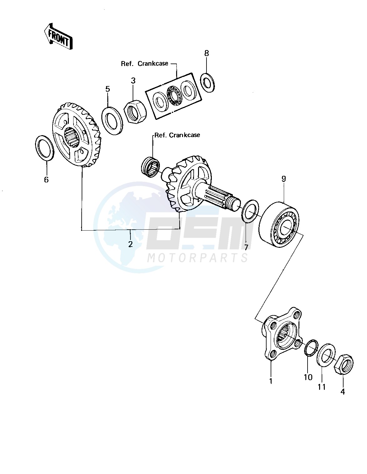 FRONT BEVEL GEARS image