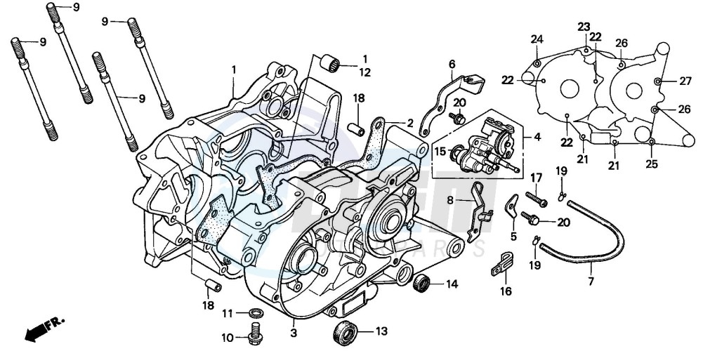 CRANKCASE/OIL PUMP image