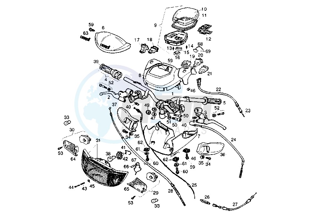 HANDLEBAR-DRIVE CONTROLS image