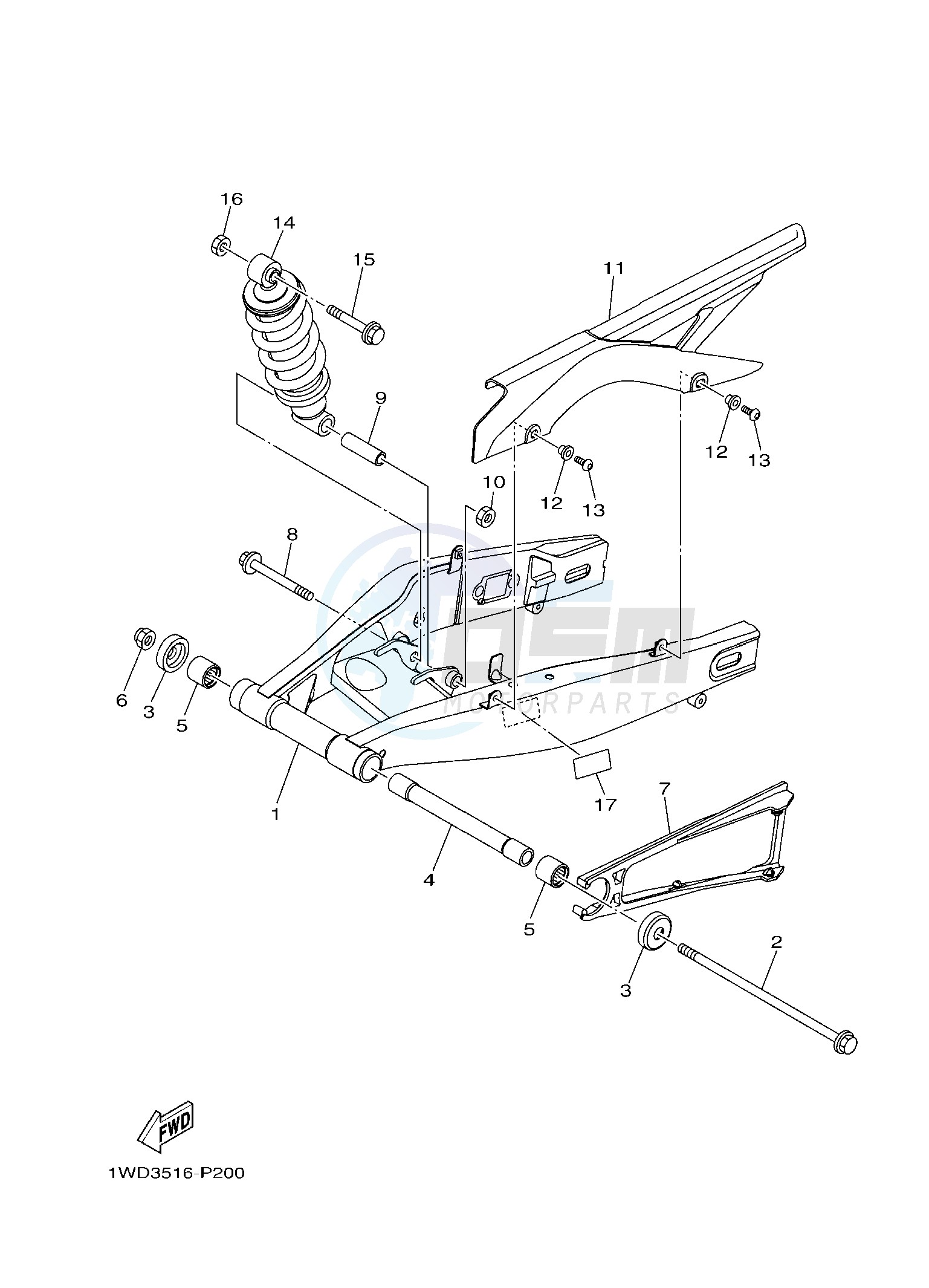 REAR ARM & SUSPENSION image