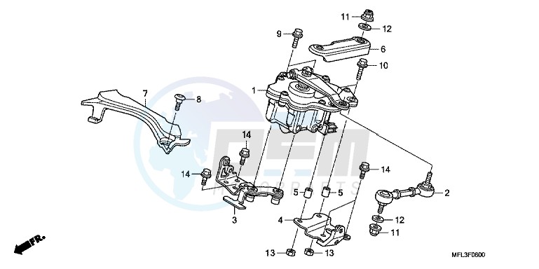 STEERING DAMPER image