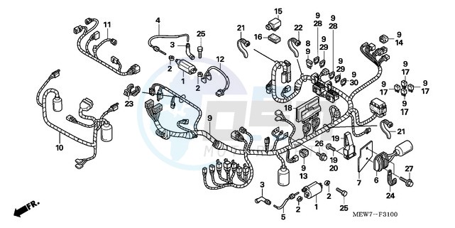 WIRE HARNESS/ IGNITION COIL image