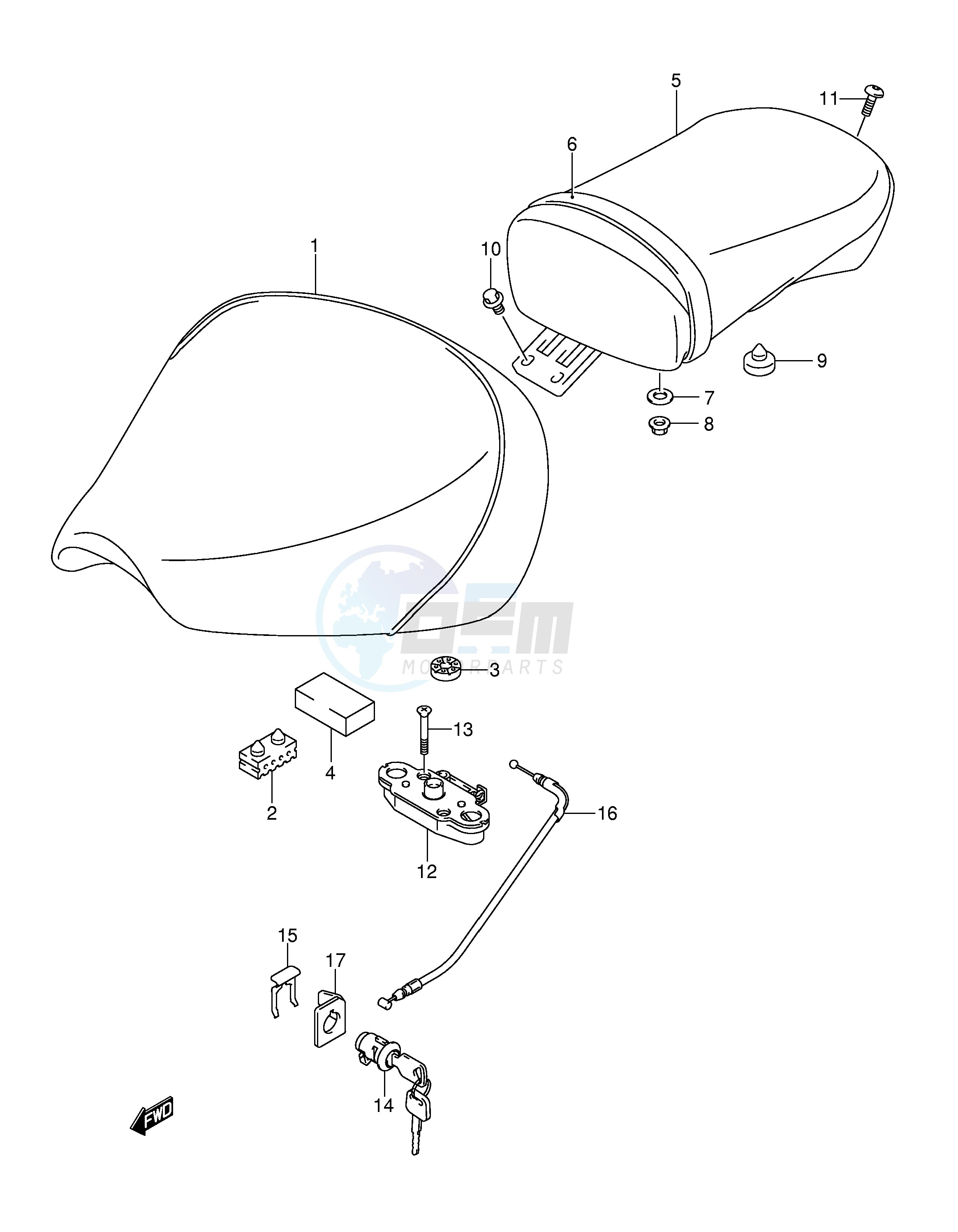 SEAT (MODEL K2 K3 K4) image