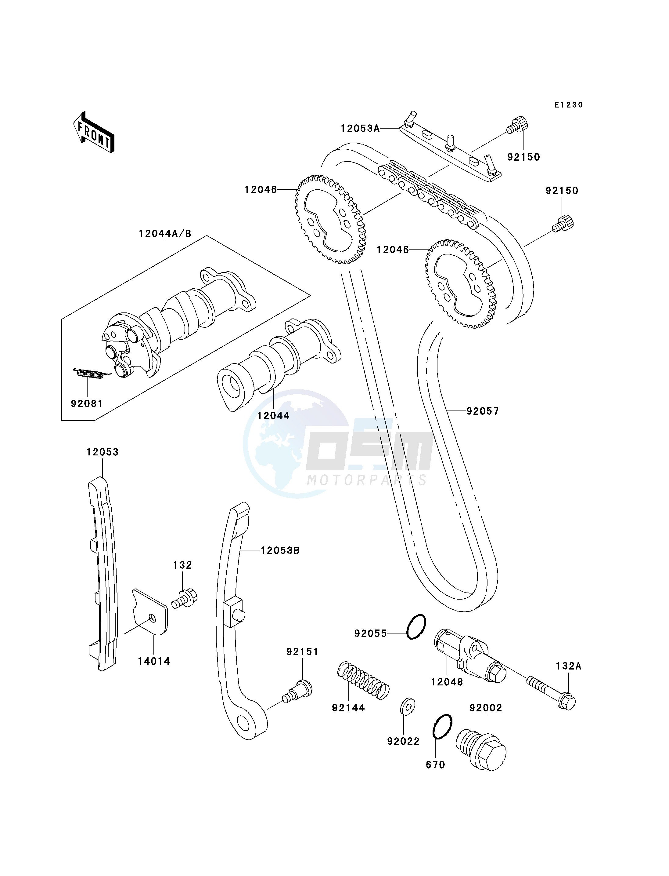 CAMSHAFT-- S- -_TENSIONER image