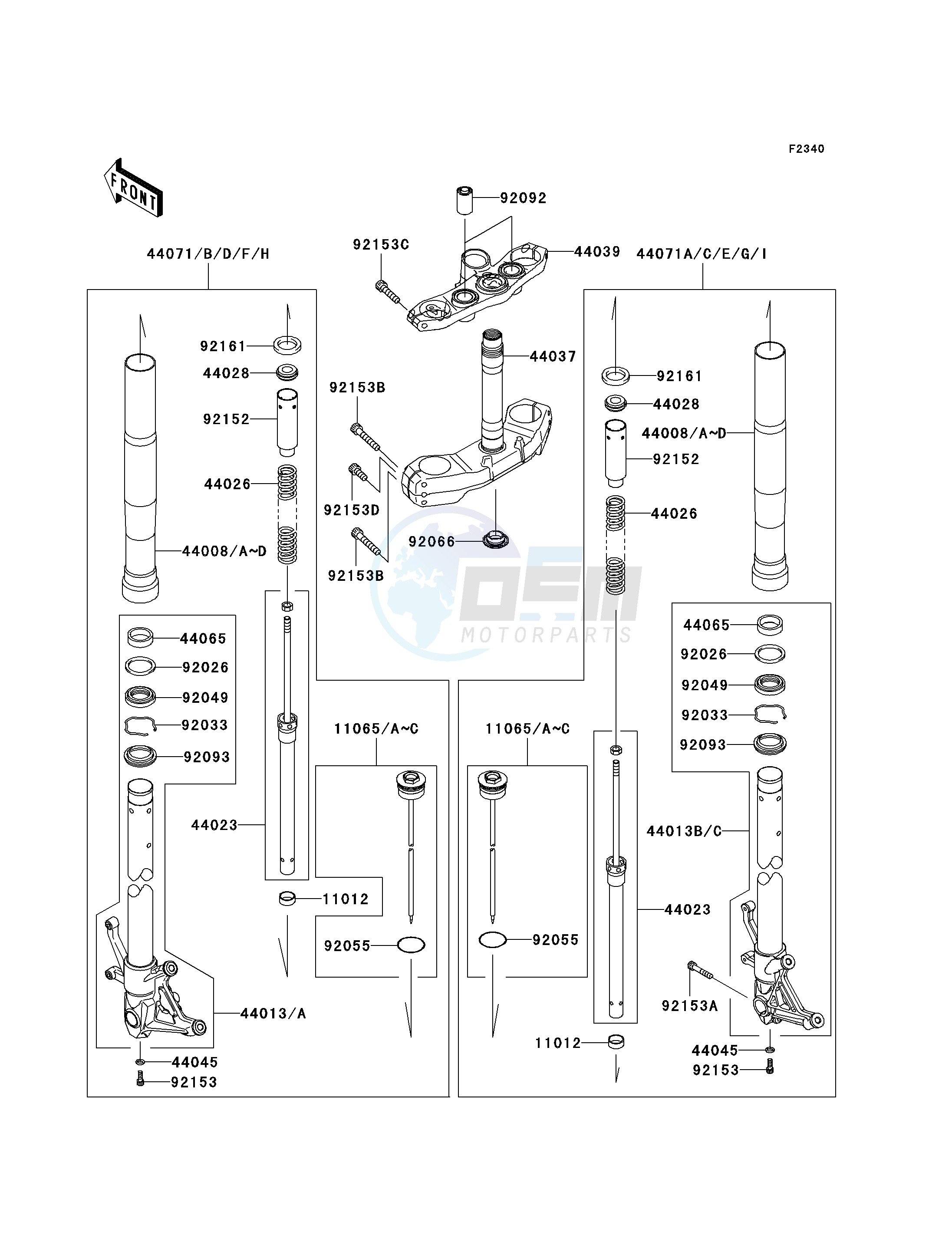 FRONT FORK image