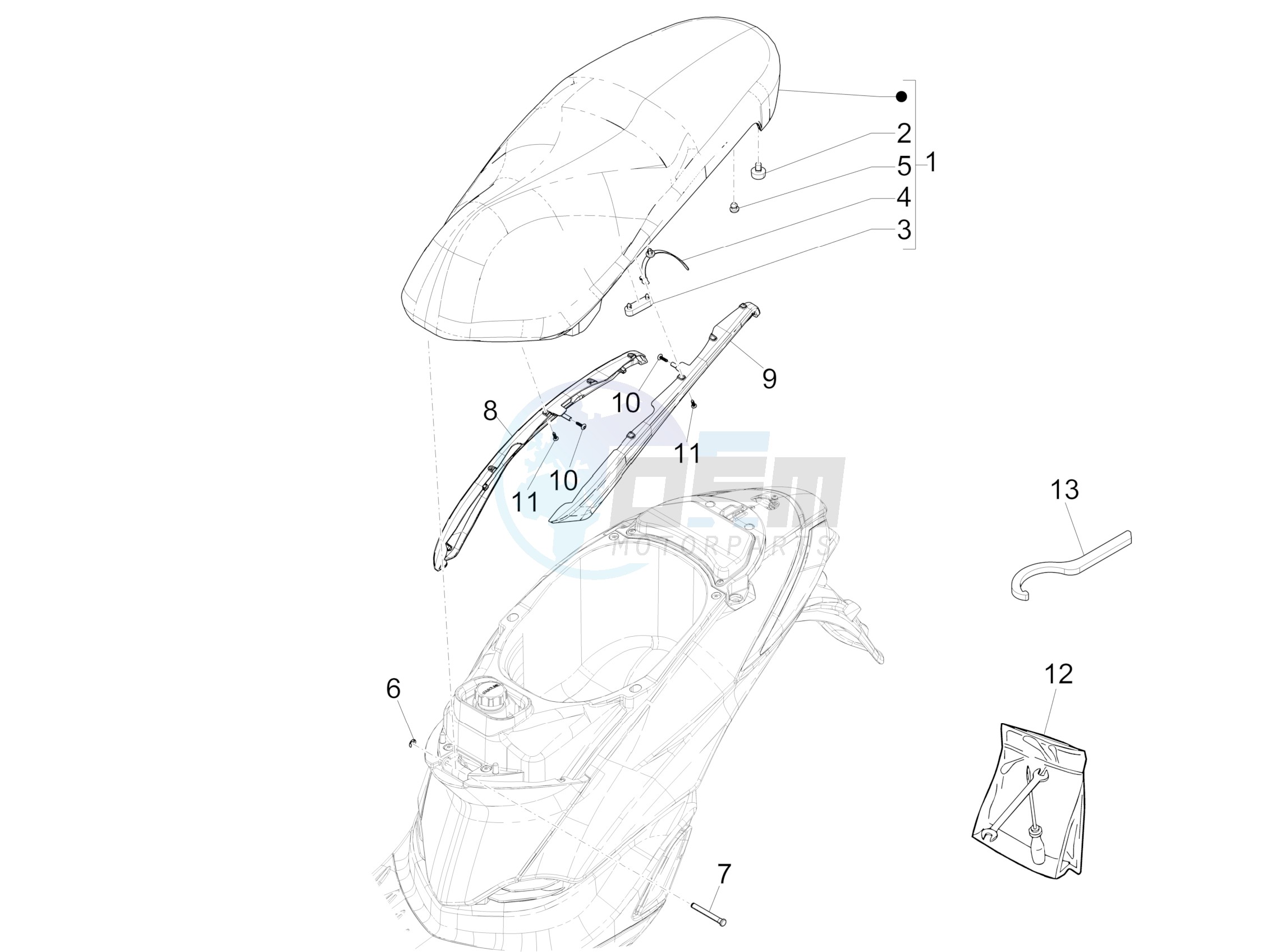 Saddle/seats image