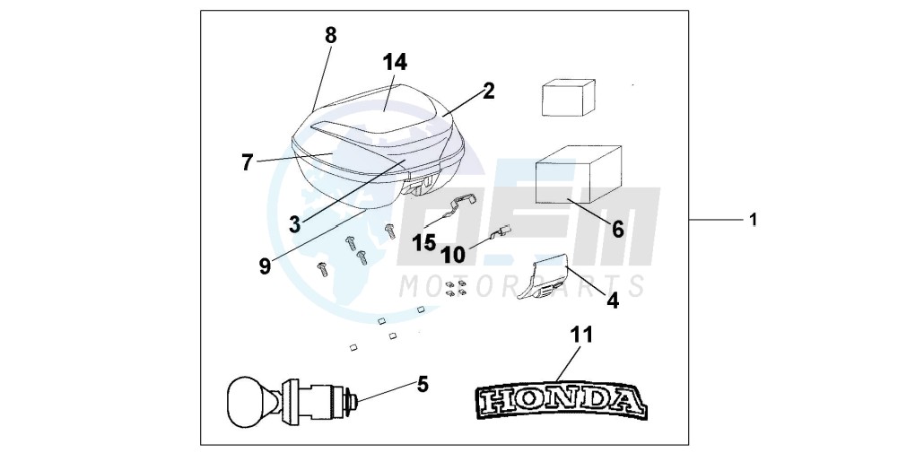 35L TOPBOX PEARL COOL WHITE image