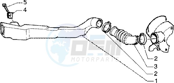 Belt cooling tube - Intake tube image