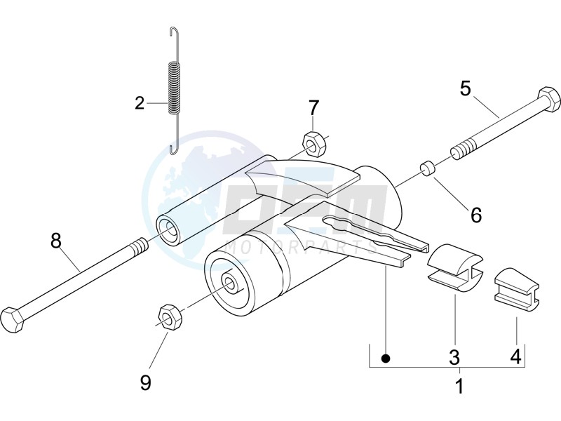 Swinging arm blueprint