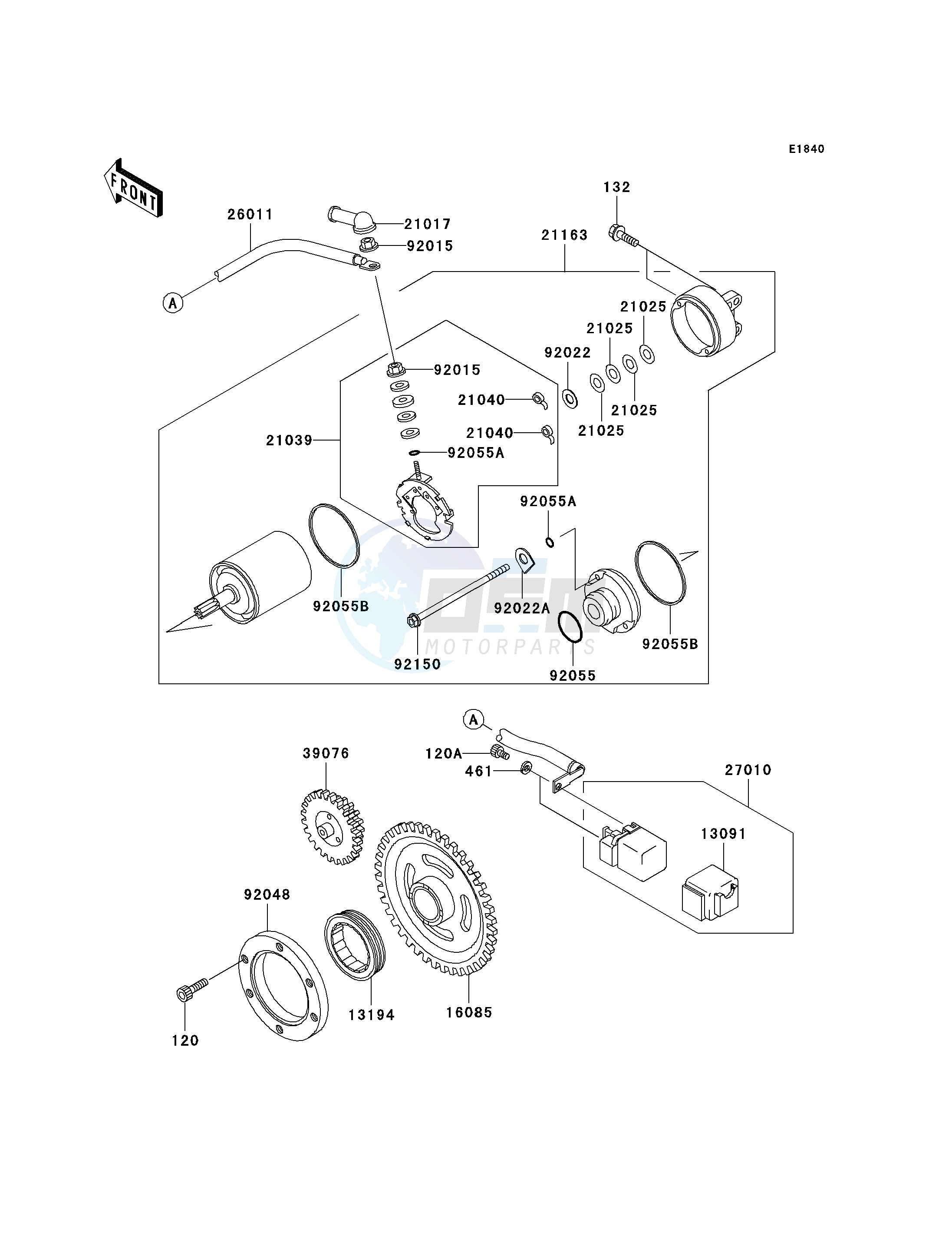 STARTER MOTOR image