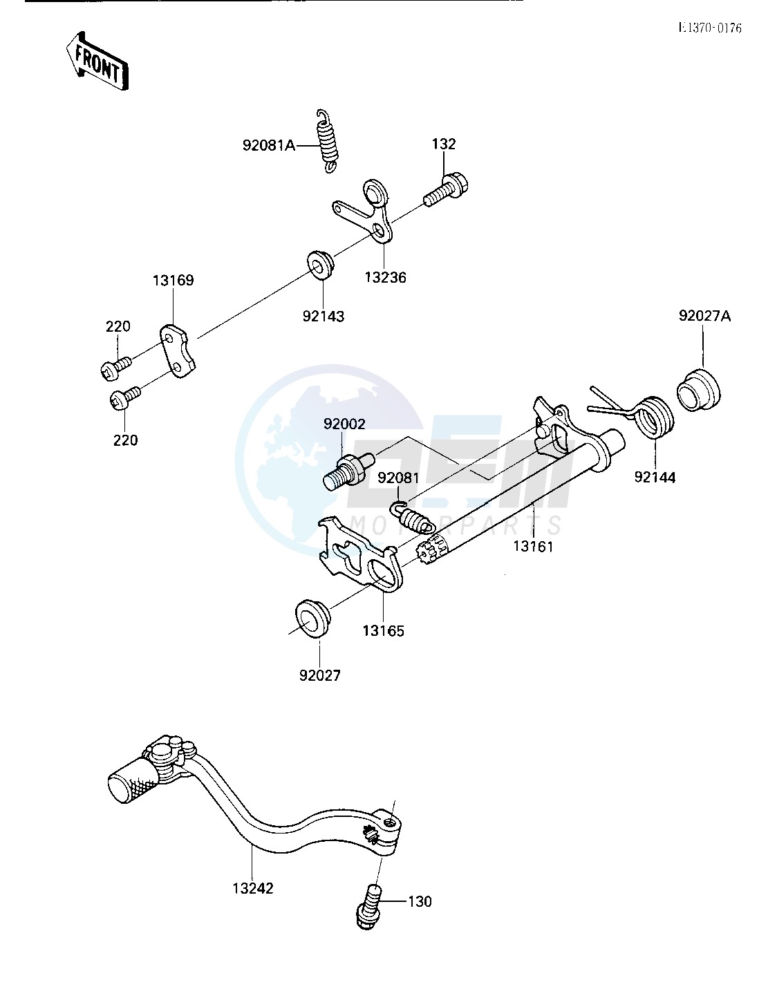 GEAR CHANGE MECHANISM image