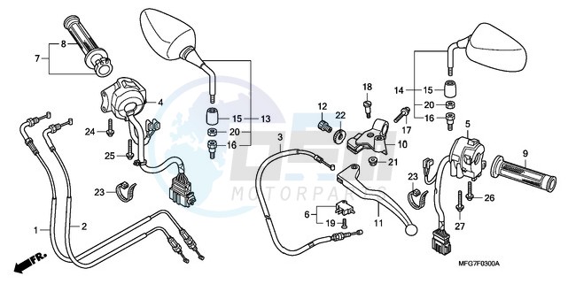 HANDLE LEVER/SWITCH/ CABLE image