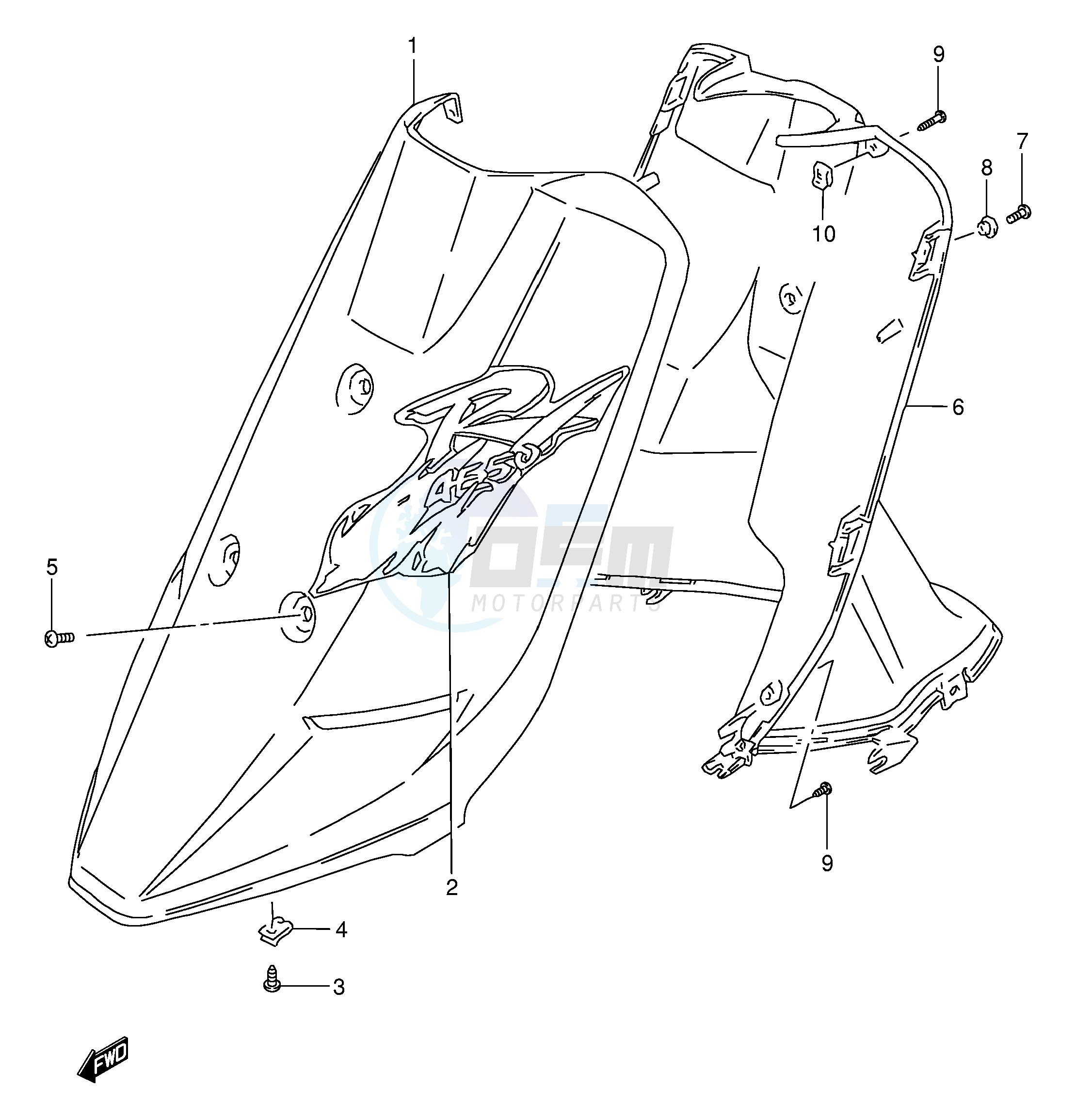 LEG SHIELD (AE50RP RR RS) image