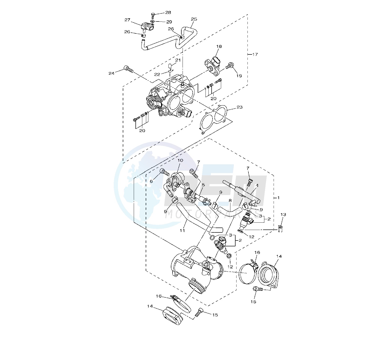 THROTTLE BODY image