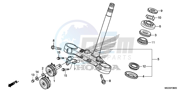 STEERING STEM image