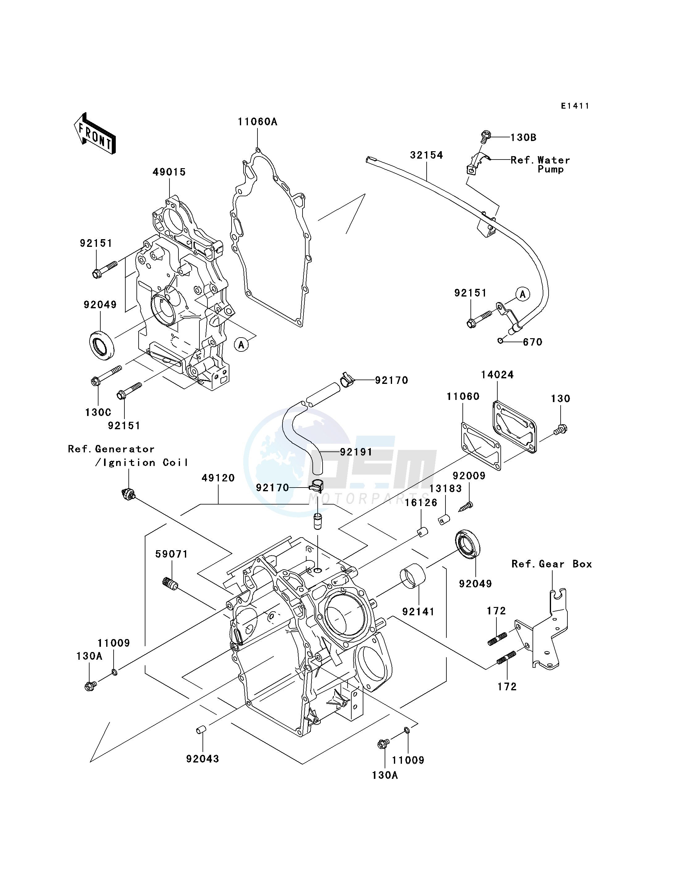 CRANKCASE blueprint