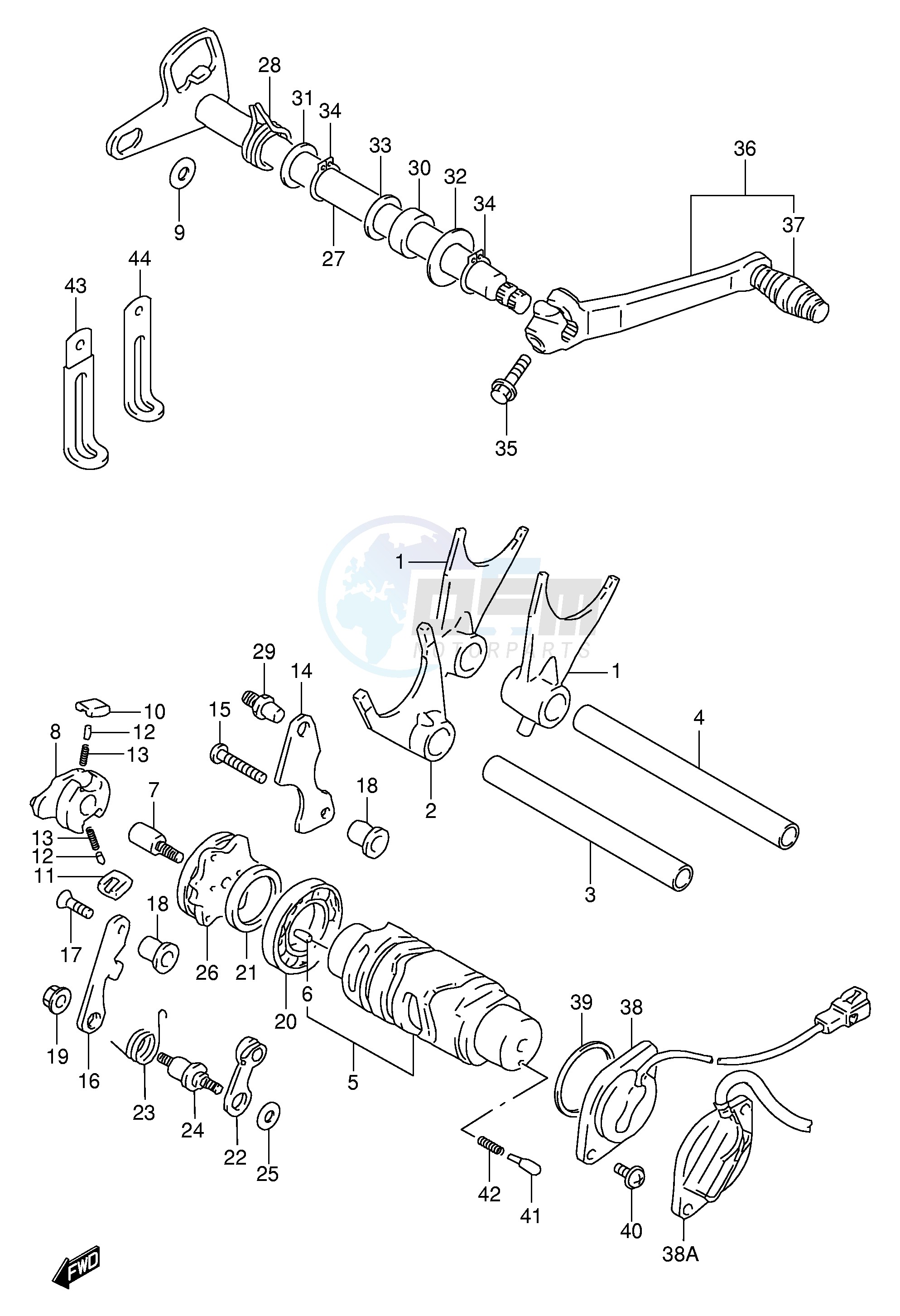 GEAR SHIFTING (MODEL T V W) image