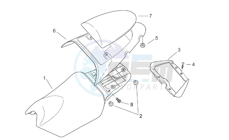 Saddle - Handle blueprint