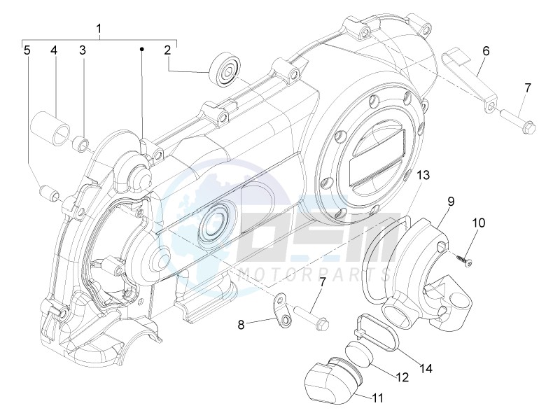 Crankcase cover - Crankcase cooling image