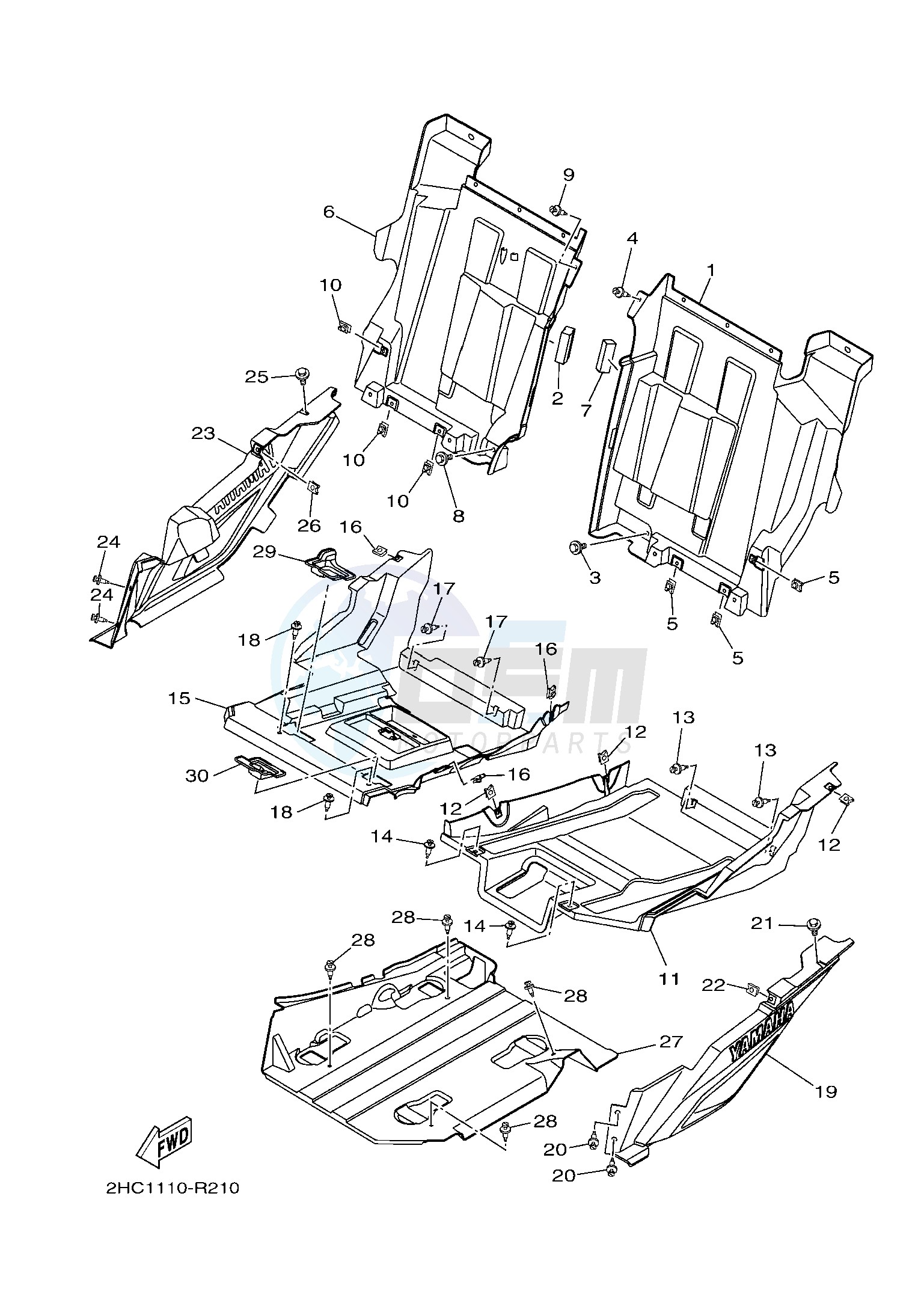 SIDE COVER blueprint