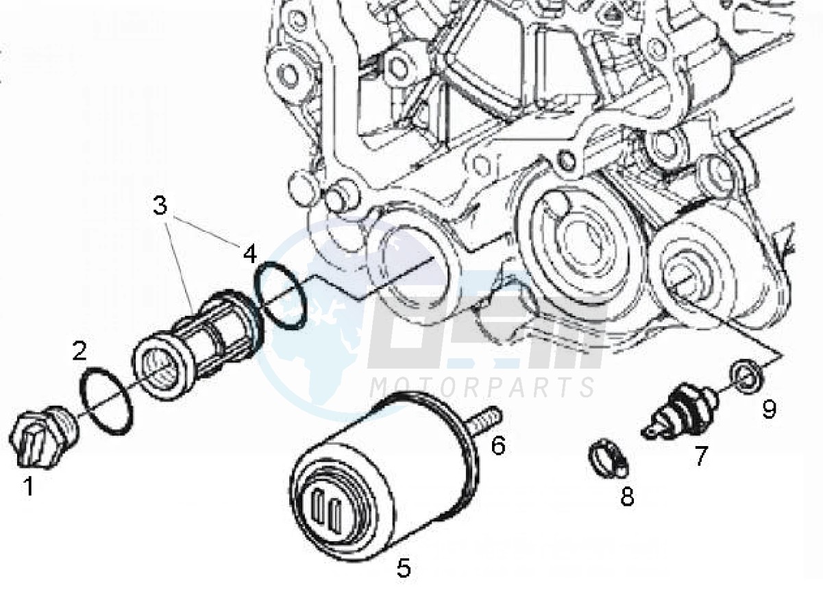 Oil filter (Positions) image