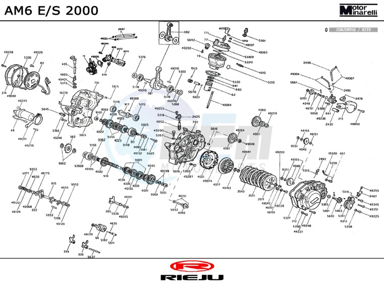 ENGINE  AMS ES 2000 blueprint