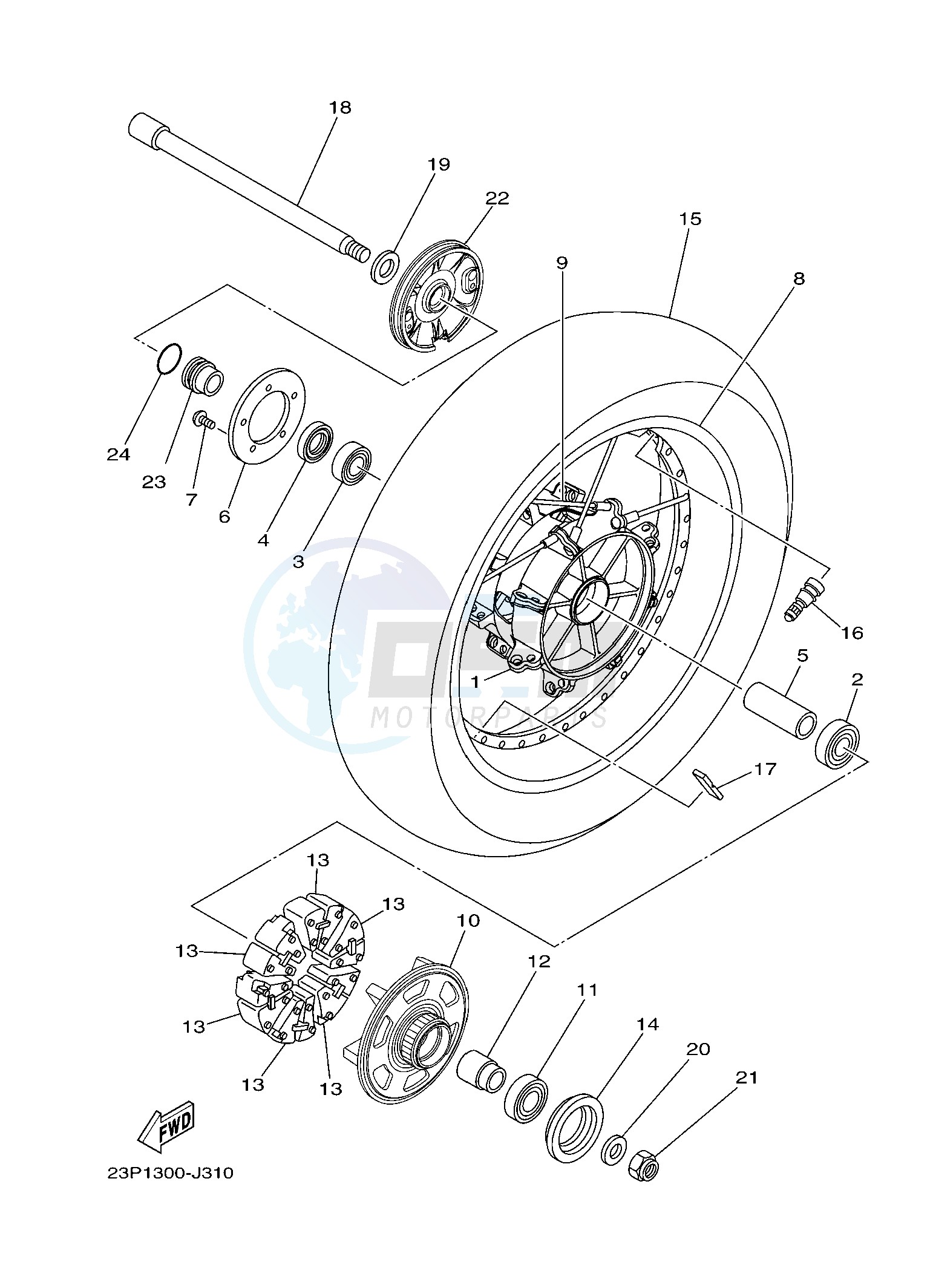 REAR WHEEL image