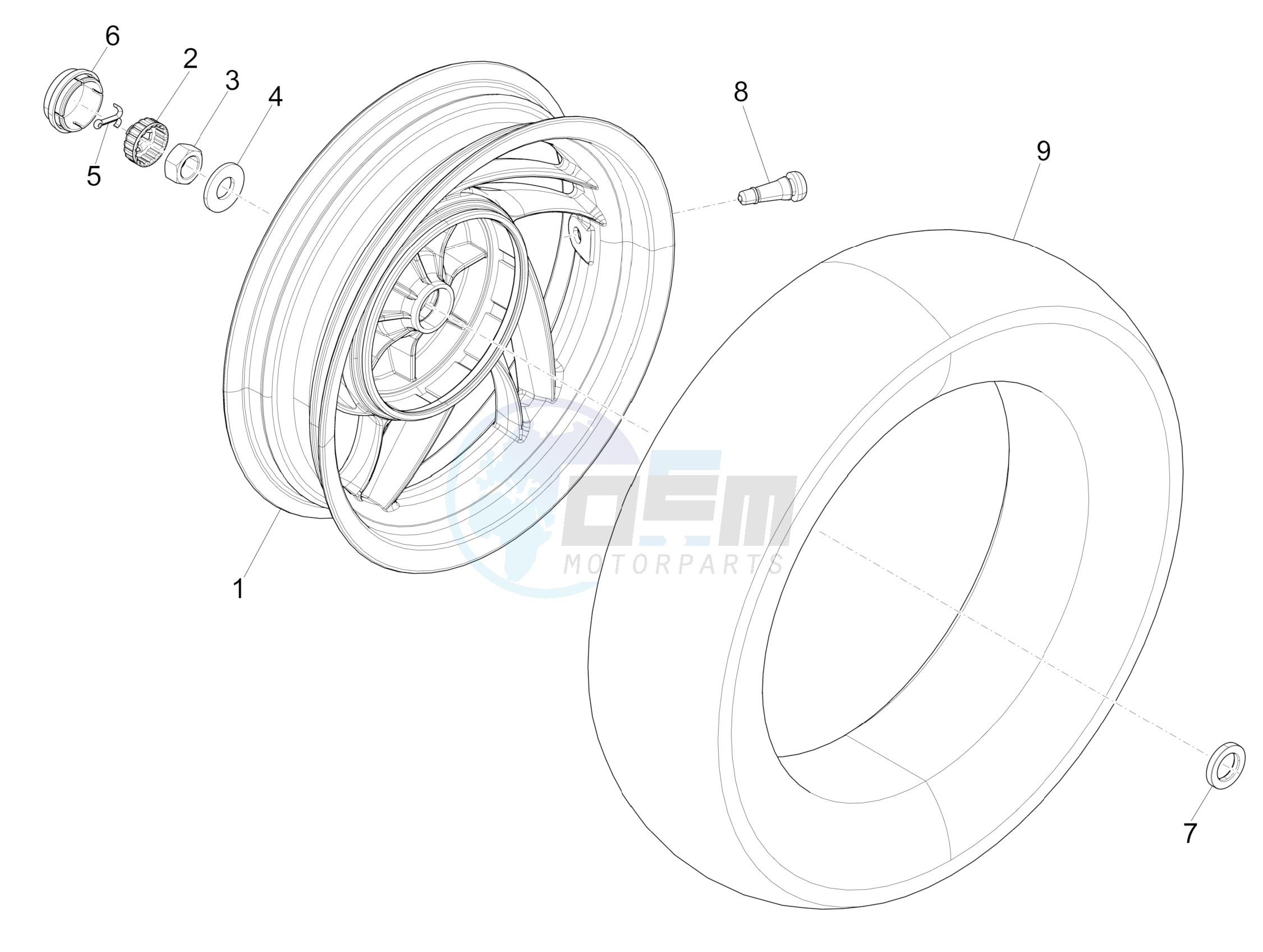 Rear Wheel image