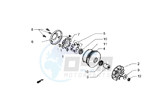 Driving pulley image