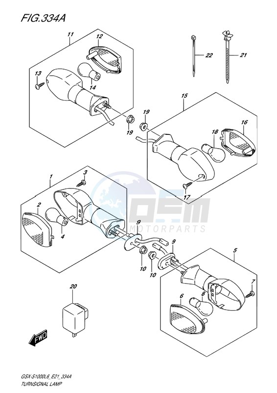 TURNSIGNAL LAMP image