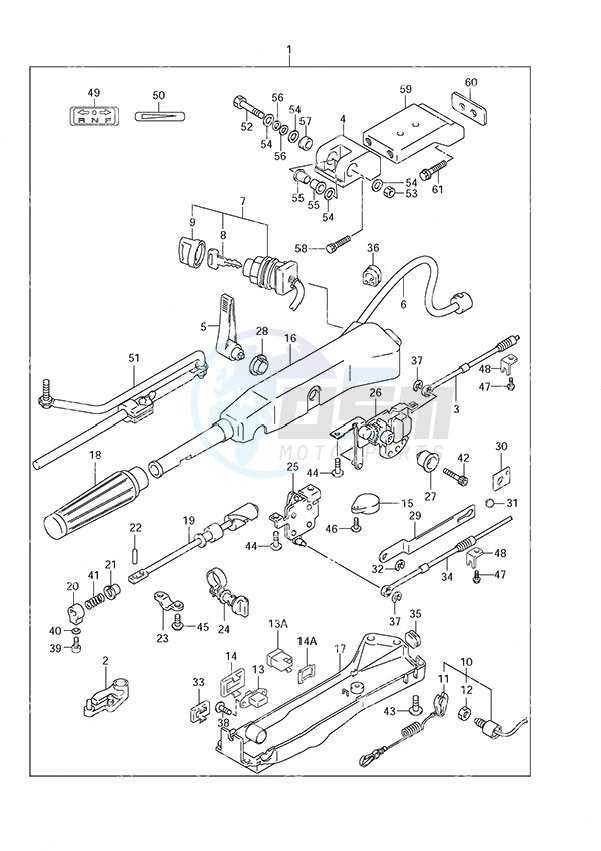 Tiller Handle image