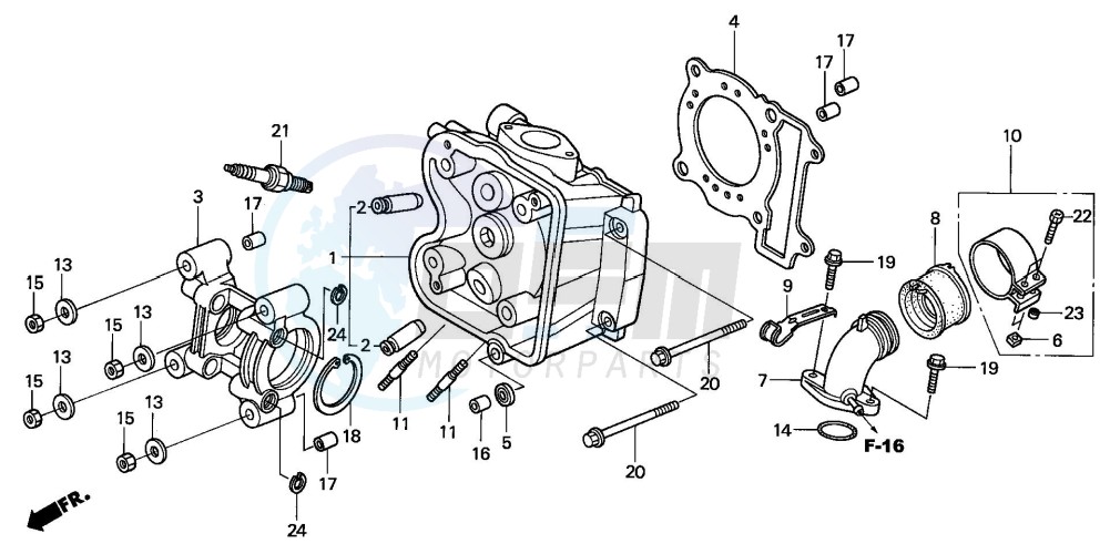 CYLINDER HEAD image