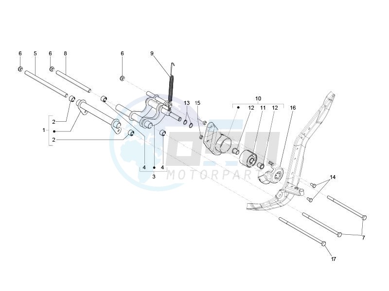 Swinging arm blueprint