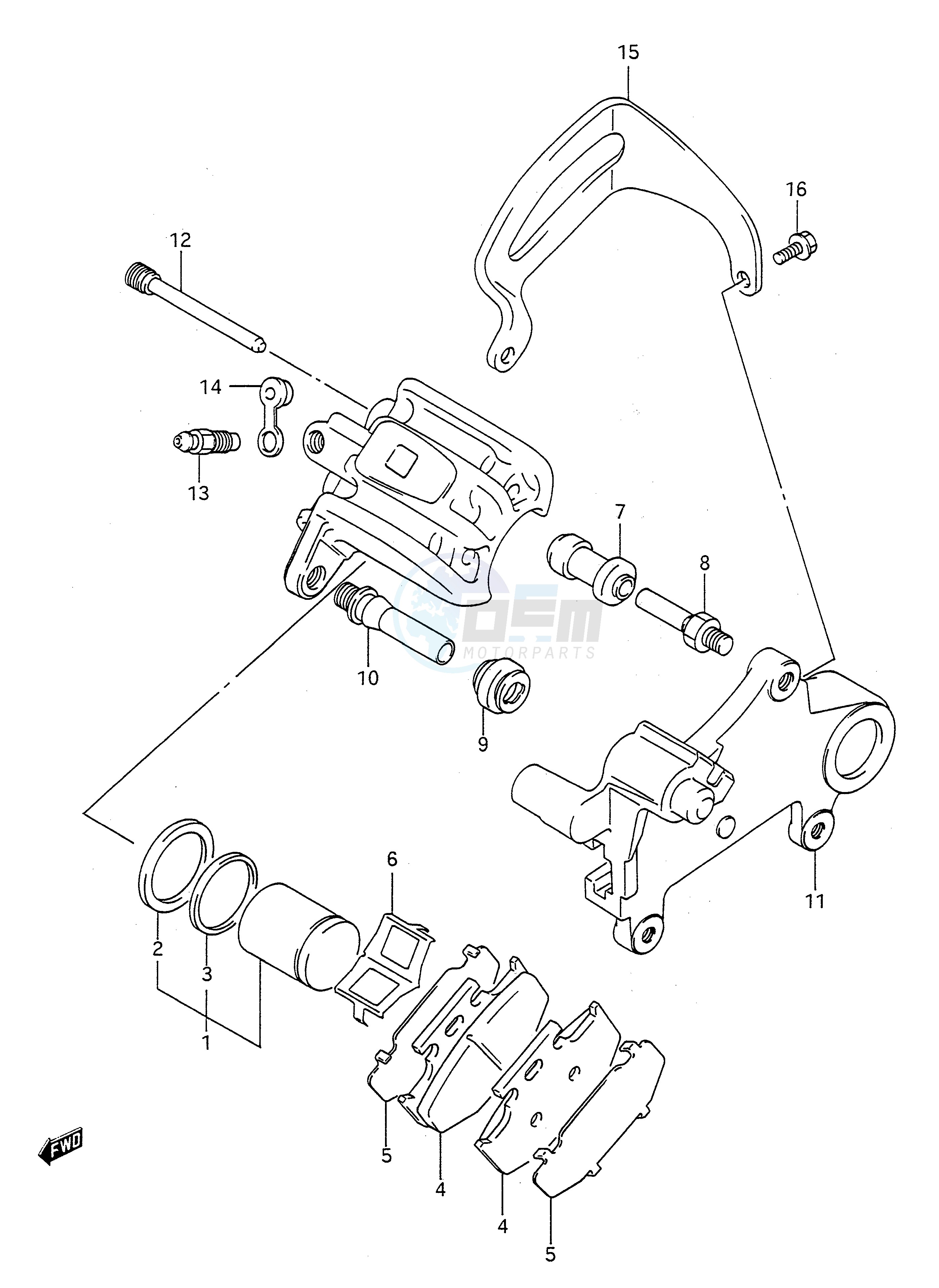 REAR CALIPERS (MODEL L) image