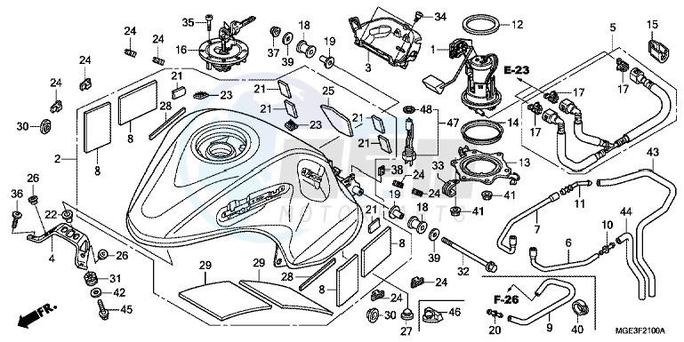 FUEL TANK/FUEL PUMP image