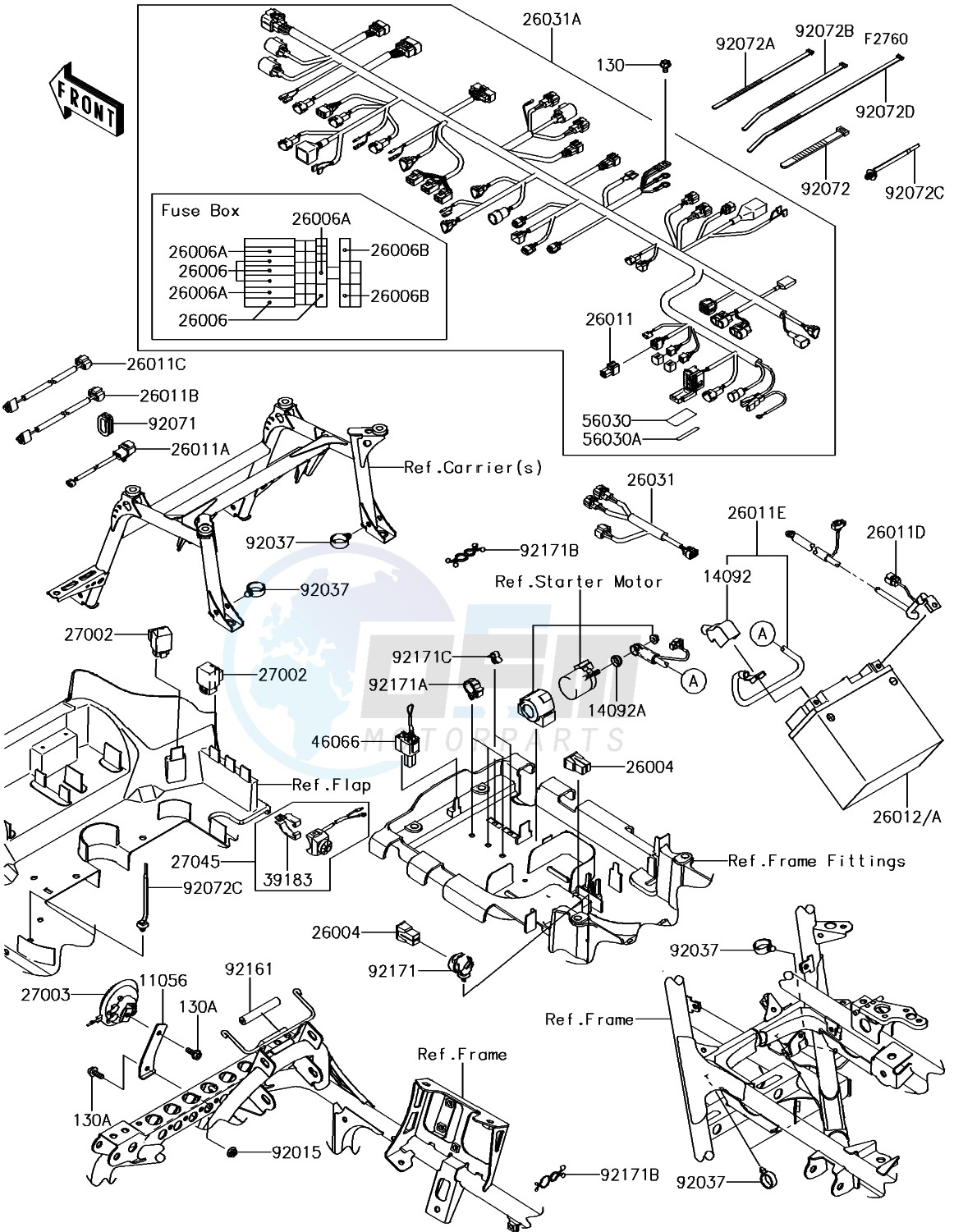 Chassis Electrical Equipment blueprint