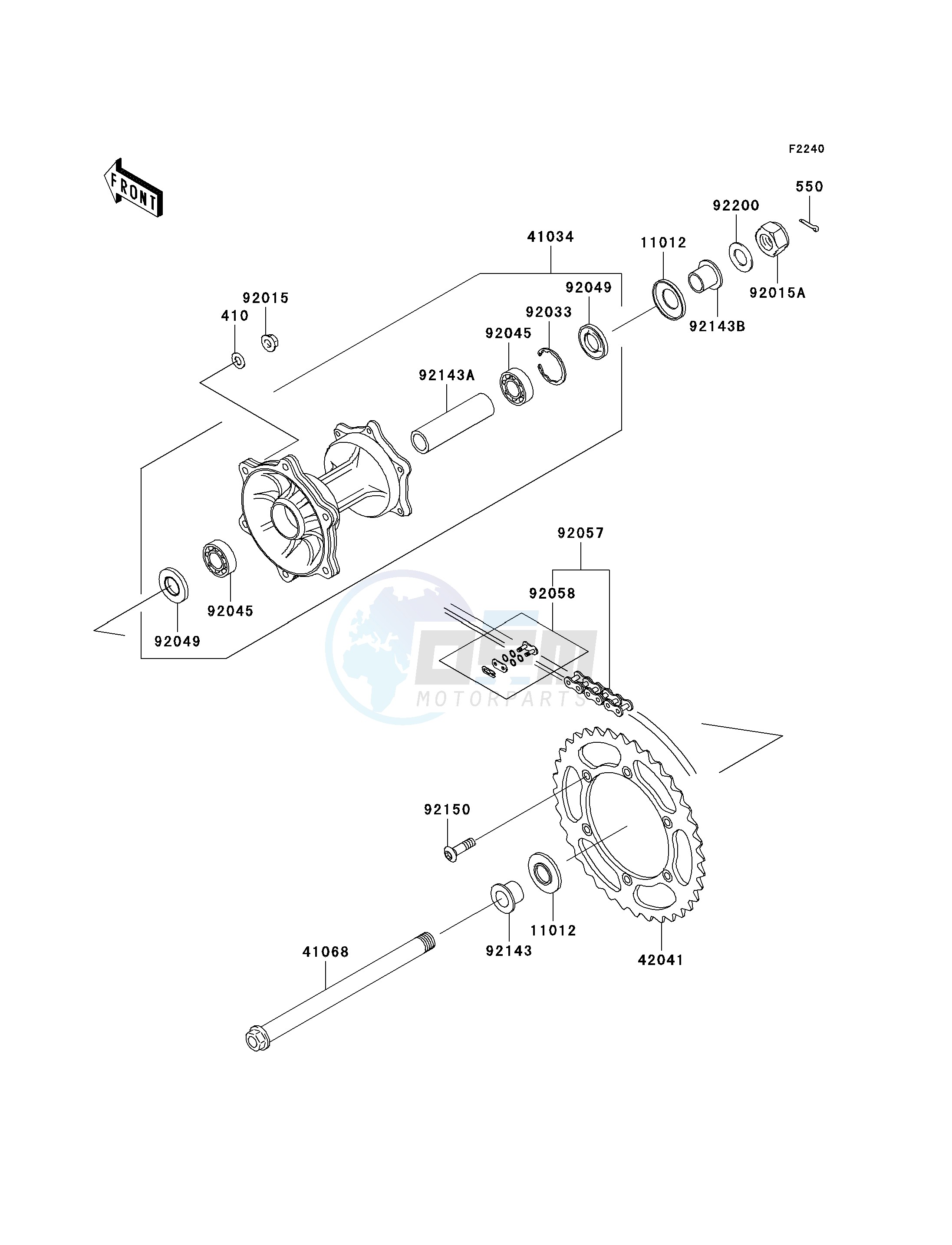 REAR HUB image