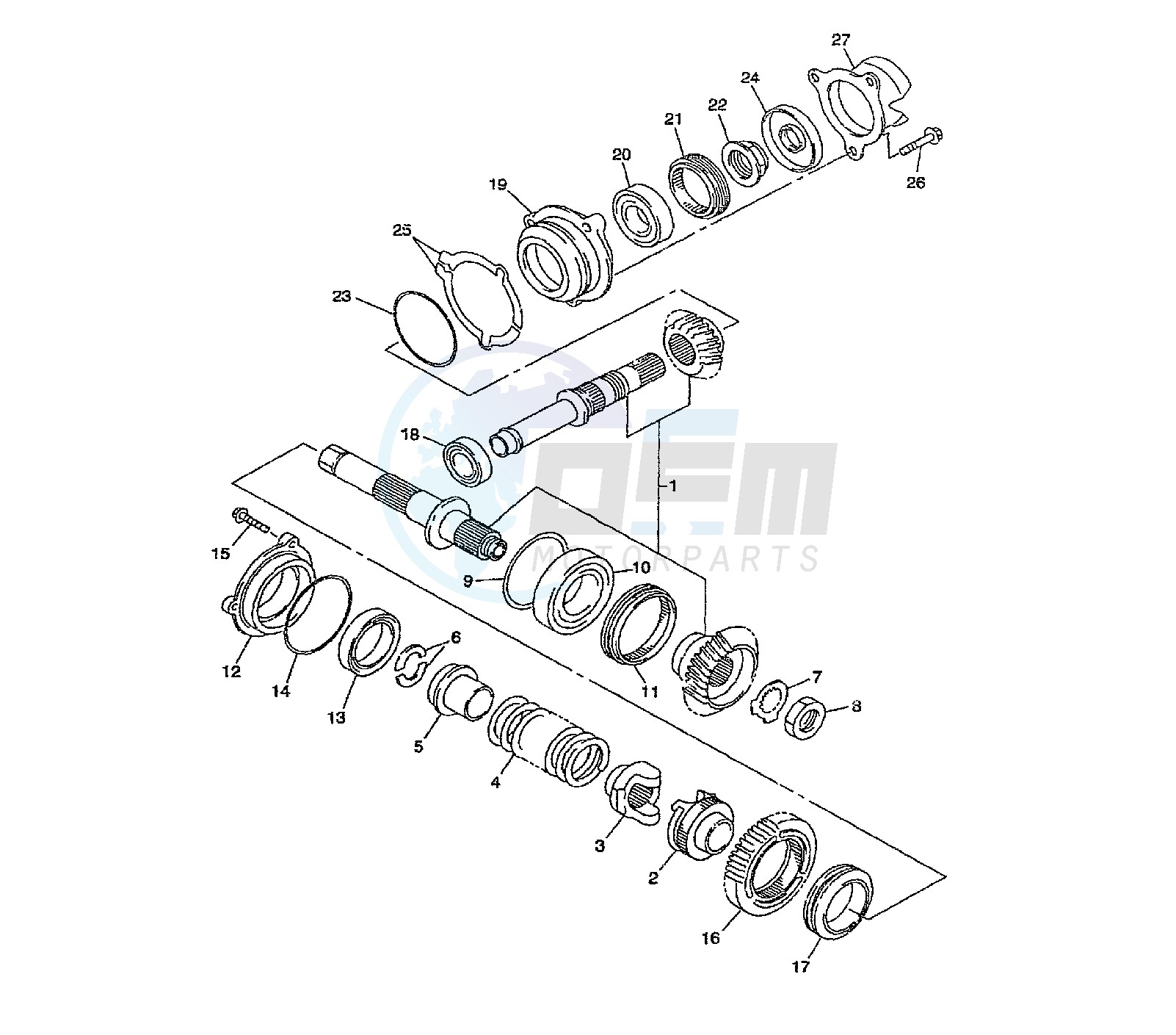 FRONT BEVEL GEAR image