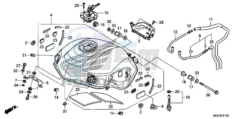 FUEL TANK blueprint