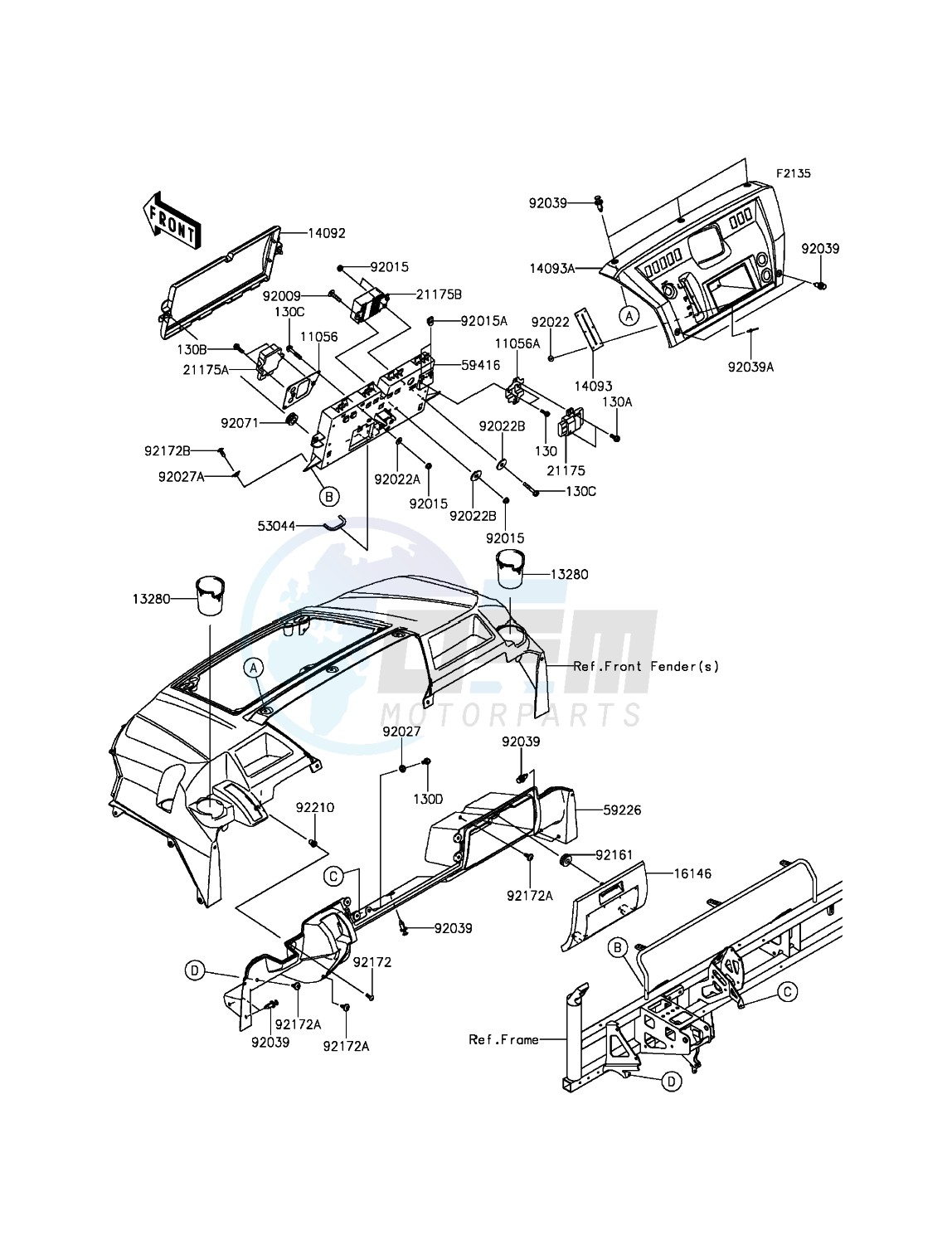 Front Box blueprint